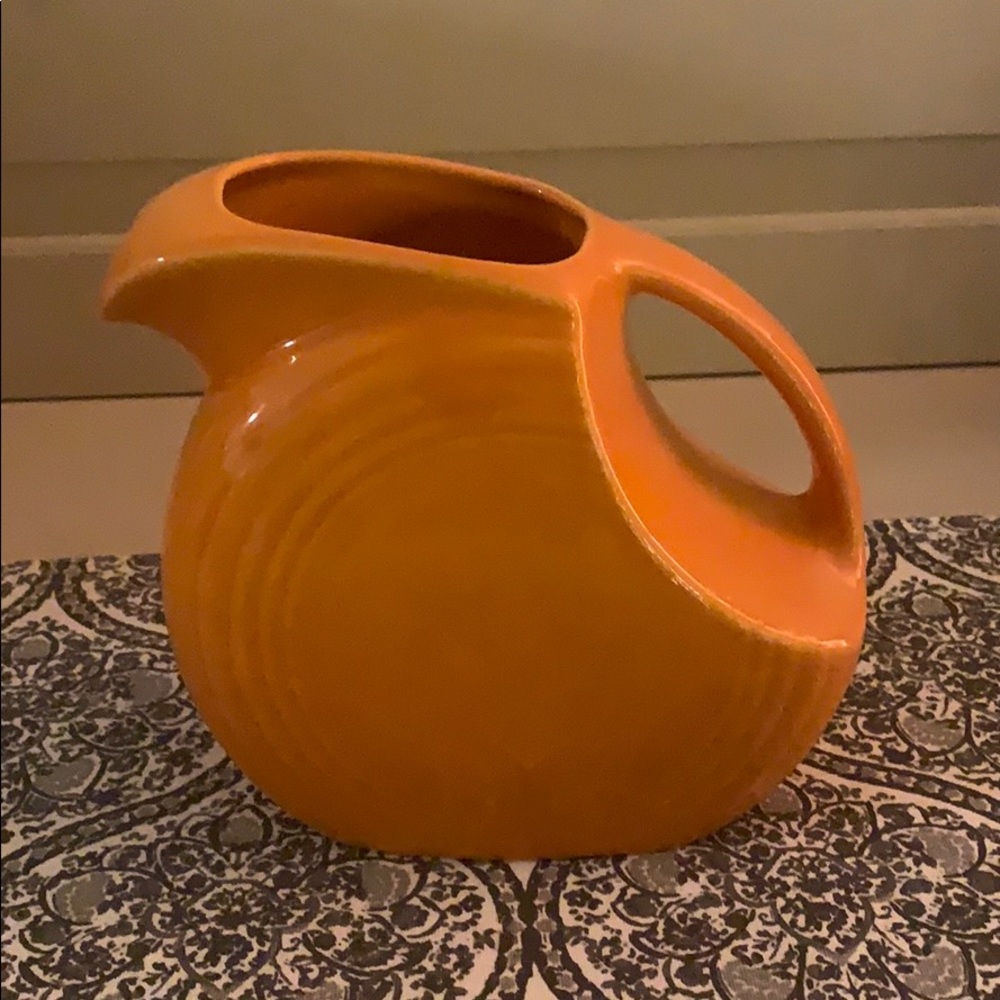 Fiestaware large disk pitcher